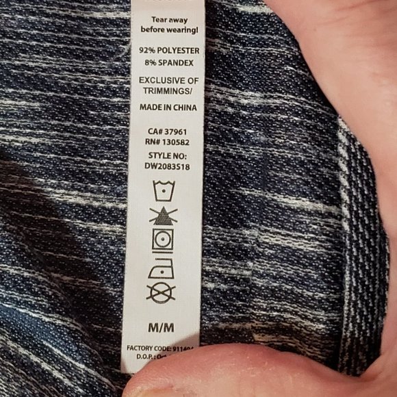 DIADORA TANK TOP CROPPED LADIES NAVY & WHITE SIZE : M - Picture 4 of 5